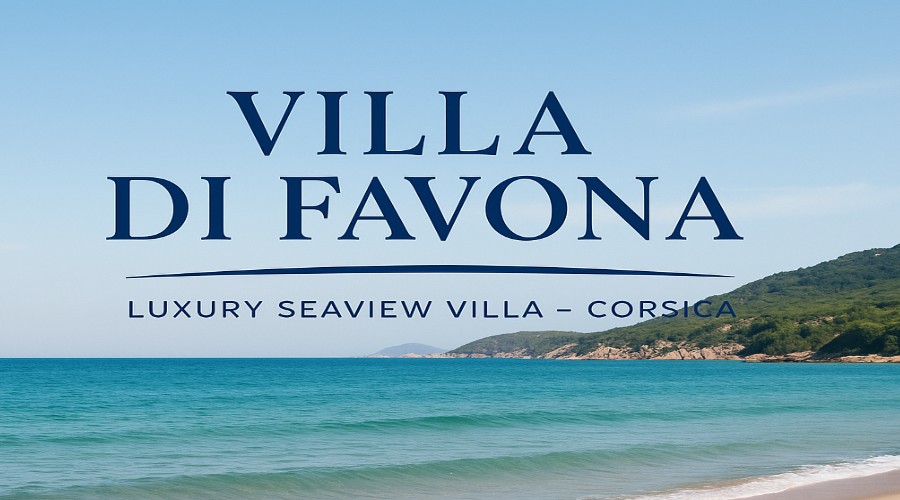 Villa di Favona - villa de charme vue mer Corse